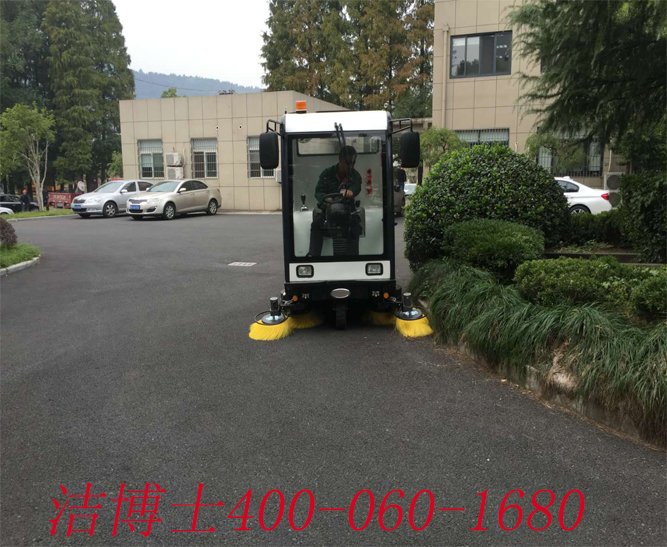 潔博士電動掃地車客戶案例——杭州武林機器有限公司